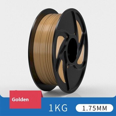 PLA 3D Printer Filament 1.75mm 30 Colors Sample for 3D Printing Materials: Golden