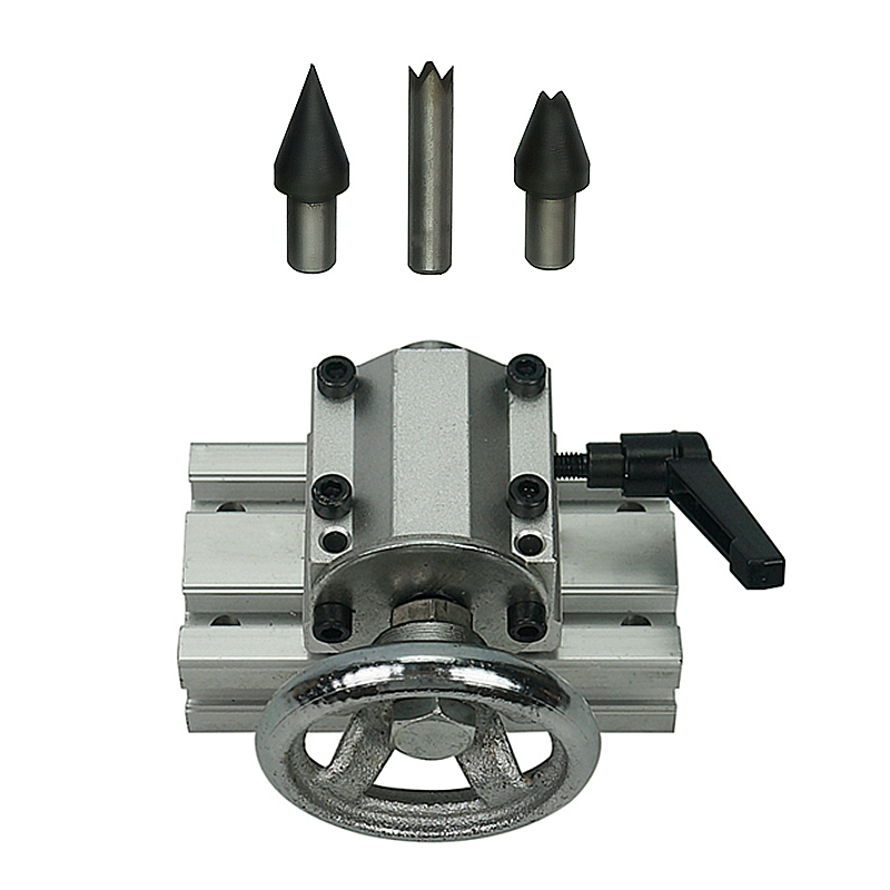 DIY CNC rotary axis tailstock center height 55mm with 3pcs tail center for rotary 4th A Axis Engraver Milling Machine