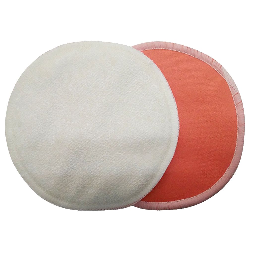 1pc Random Color Organic Bamboo Fiber Washable Reusable Nursing Pads for After Childbirth Mother