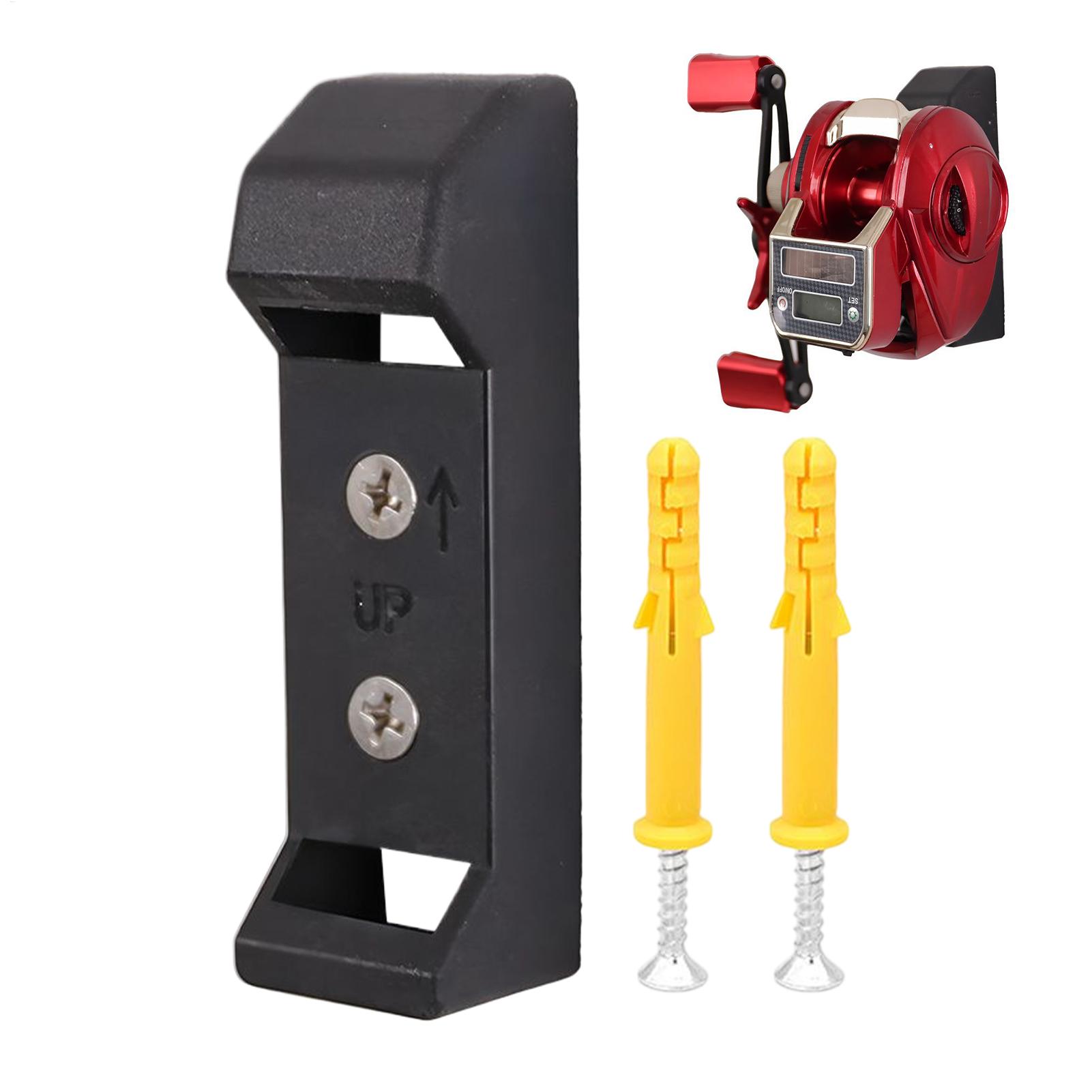 Visserij-reel Stand Reel Opslag Muurbevestiging Rack Houder Displaystandaard Met Schroeven Vissen Accessoires Visuitrusting Apparatuur