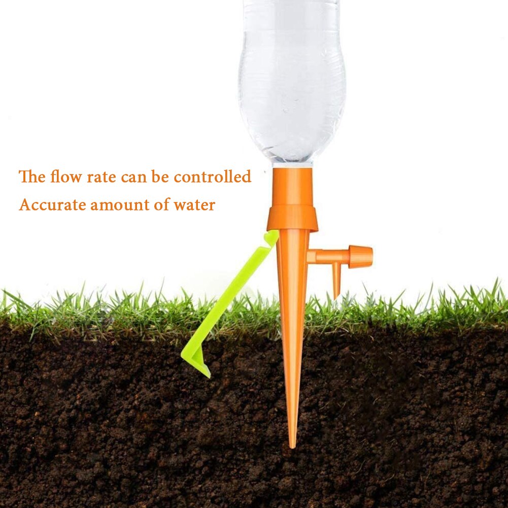 12pcs Bottle Dripper Drip Irrigation System Automatic Waterer Spike for Flower Plants Greenhouse Watering Device Garden Supplies