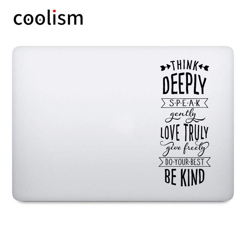 Laptop Sticker for Macbook Pro Air Retina - Waterproof Vinyl Decal for 11-17 inch Notebooks