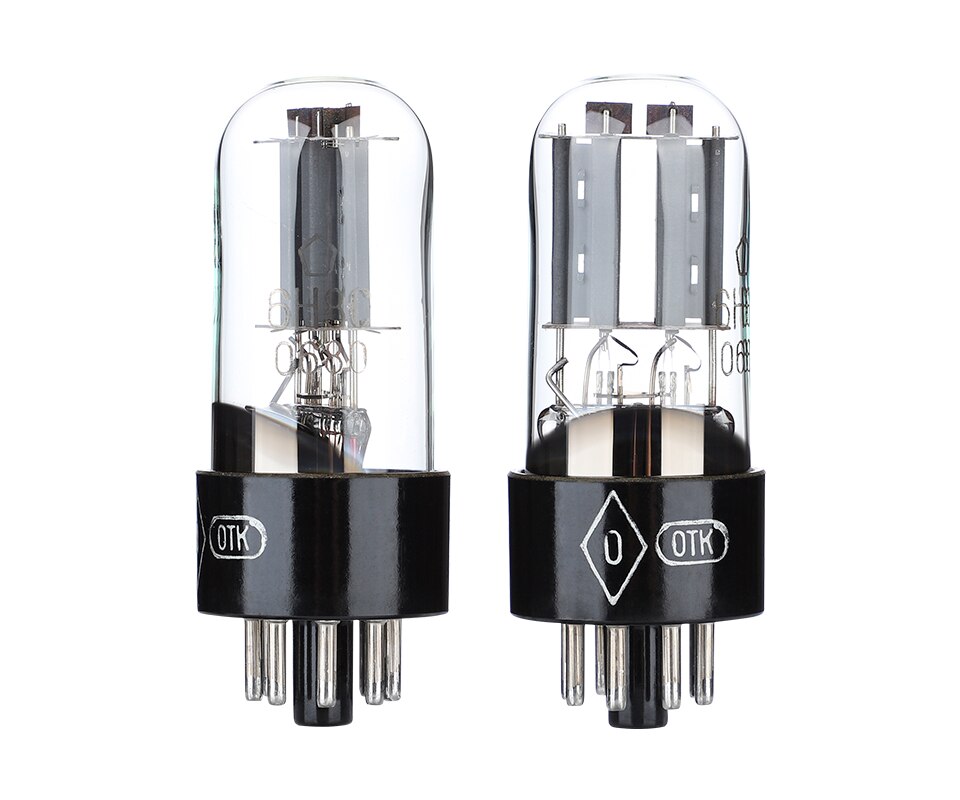 Amplificador de tubo de electrones 6H8C, reemplazo de válvula de vacío 6N8P/5692/6SN7/ECC33/CV181, refuerzo de sonido de graves para amplificador de 2 piezas