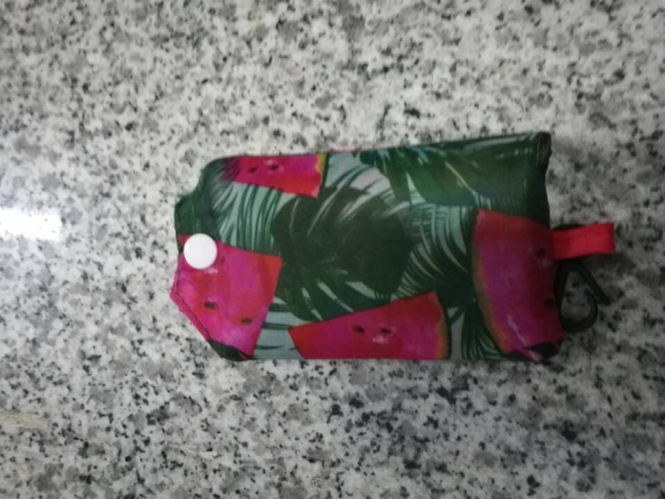 Bolso de compras cuadrado de bolsillo de 18 estilos, ecológico, plegable, reutilizable, portátil, de hombro, de poliéster para viaje, bolsas de comestibles: 23