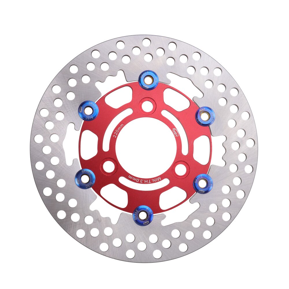 Disco de rotor de freno de patinete eléctrico, soporte de 220MM-58MM y 70MM para bicicleta eléctrica niu O para algunos modelos de patinete yamaha