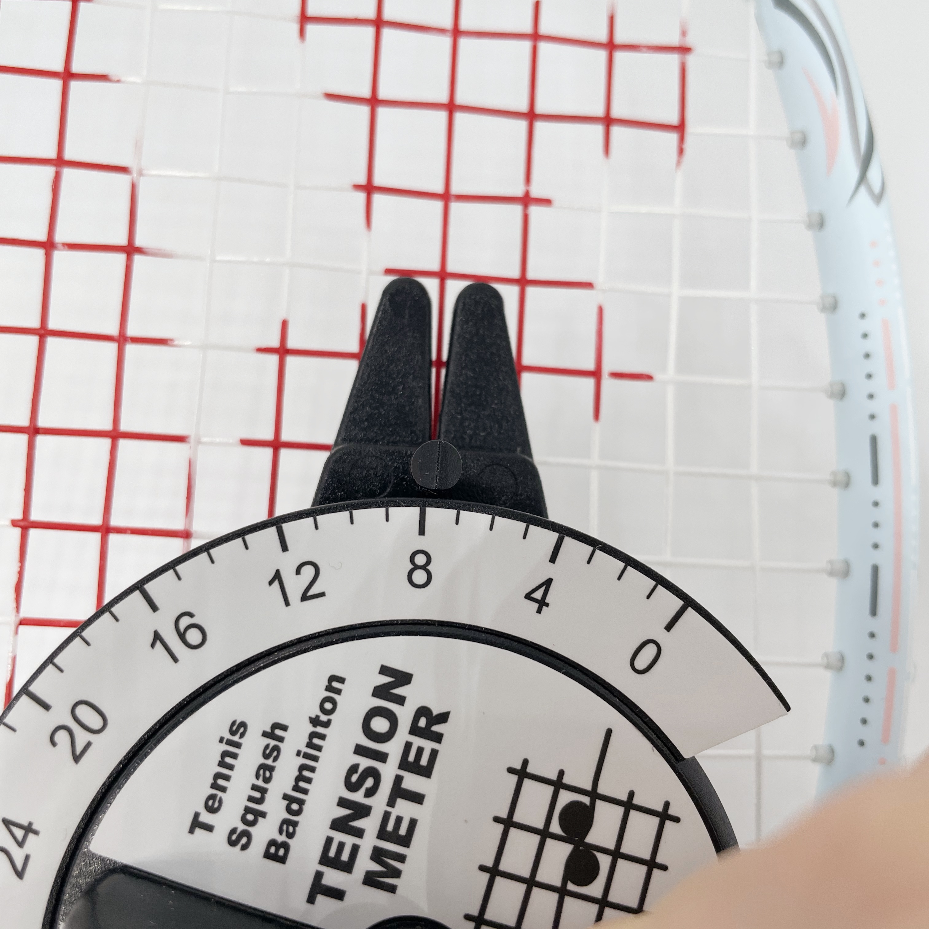 Tennis, Squash, Badminton Racquet Tension Meter - Accurate String Tension Monitoring