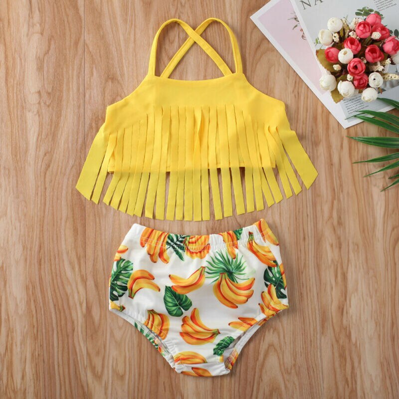 Conjunto de Bikini de verano para chico y niña, traje de baño para playa
