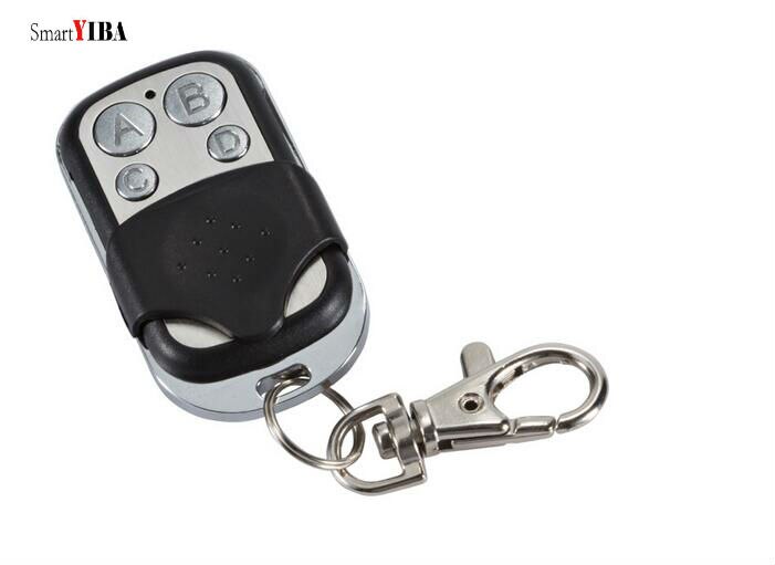 SmartYIBA-control remoto de Metal negro para G90B Plus, 433Mhz, WIFI, GSM, sistema de alarma de seguridad