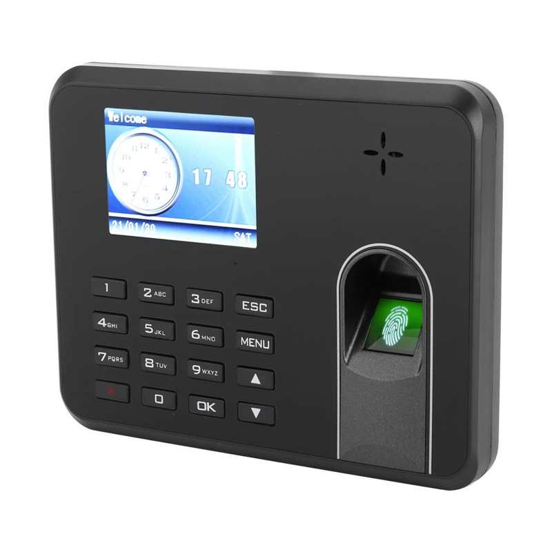 Password Access Control Systerm 2.8in TFT Independent Access Control Systerm Fingerprint Password Attendance Machine 110‑270V