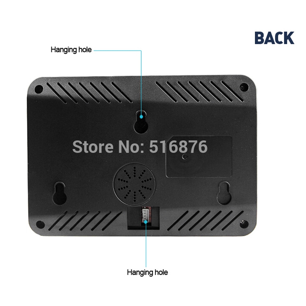 Biometric Fingerprint Time Attendance Time Clock Recorder Employee Digital Electronic Attendance Machine W/ Charger Adapter