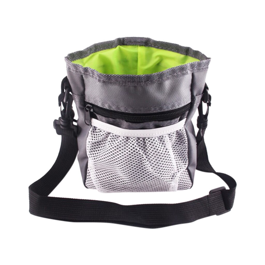Puppy Training Interactive Dog Supplies Dog Treat Training Pouch Built-in Poop Bag Dispenser Easily Carries Running Bag