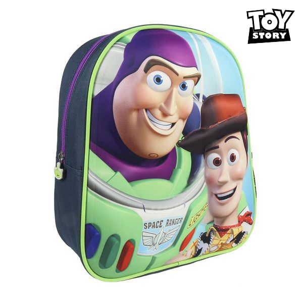 Sac enfant 3D histoire de jouet bleu marine