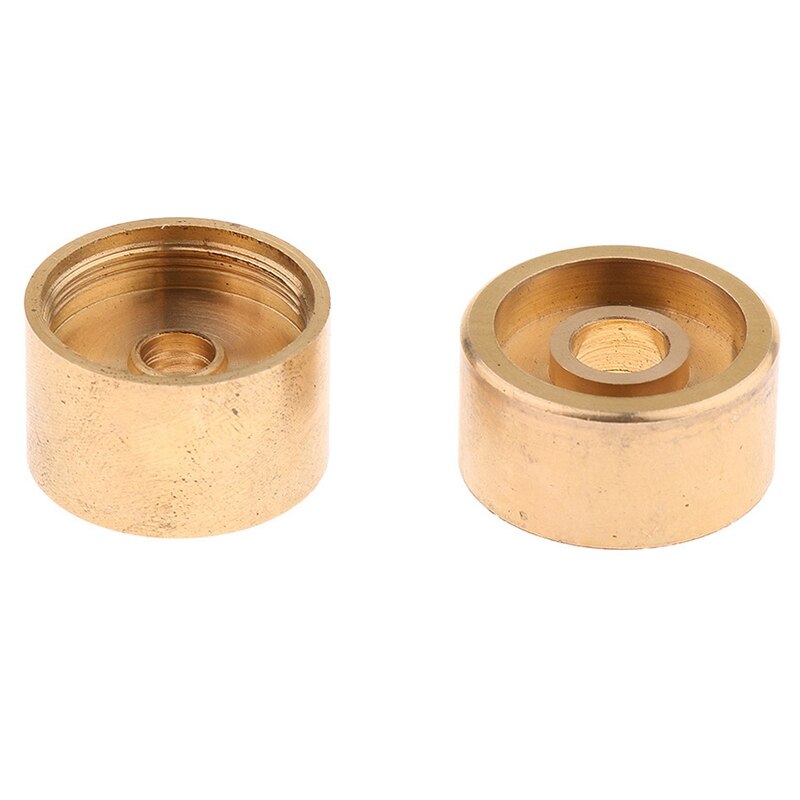 1 Juego de botones de trompeta de válvula de dedo accesorios de piezas de trompeta Accesorios para Instrumentos Musicales para trompeta-dorado