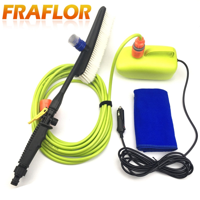 Electric 12V 60Watt High Pressure Car Washer Portable Car Washing Machine Tool Pump Kit Device
