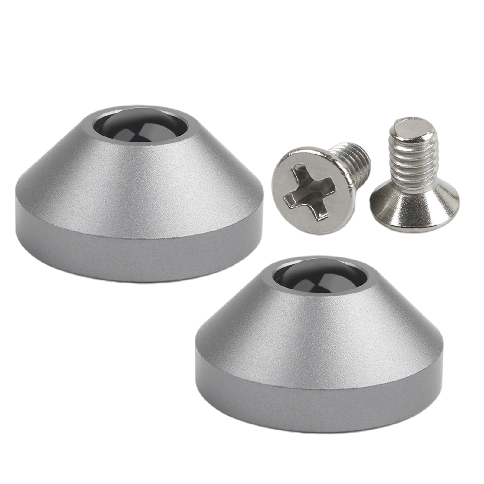 2Pcs Mechanical Keyboard Cone Feet Aluminum Alloy, Premium Material