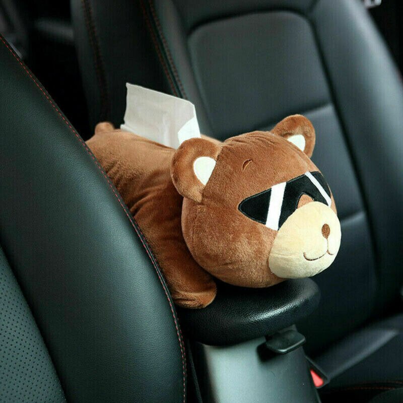 FAROOT adorable Animal caja de pañuelos de tela cubierta servilleta caso Mesa hogar coche Sala oficina pañuelos