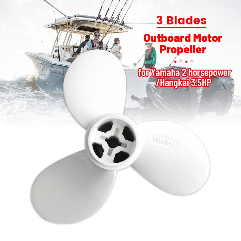 Outboard Motor Propeller Aluminum Alloy Propellers Boat for Outboard Propeller For Yamaha 2 horsepower For Hangkai 3.5HP