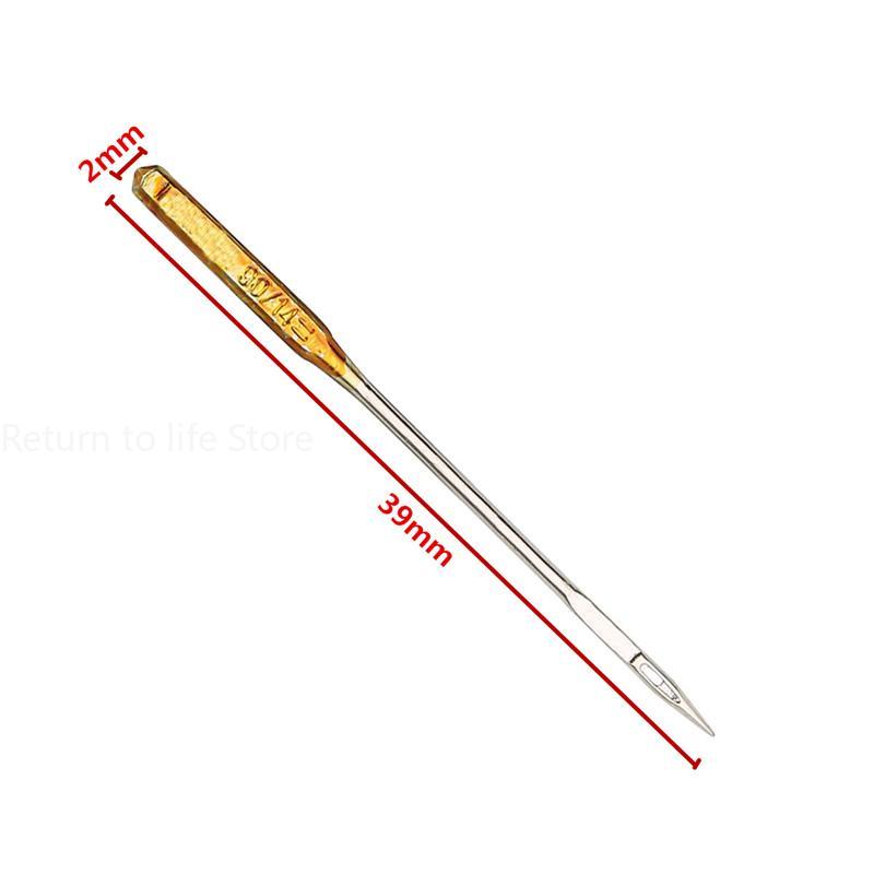Durable 10 unids/set agujas para máquinas de coser domésticas para Brother Singer también se adaptan a la antigua aguja de coser para máquinas de coser