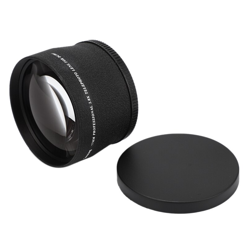 NEWYI 77mm 2.0X télé lentille de CONVERSION professionnelle de lentille numérique de luxe Super haute résolution