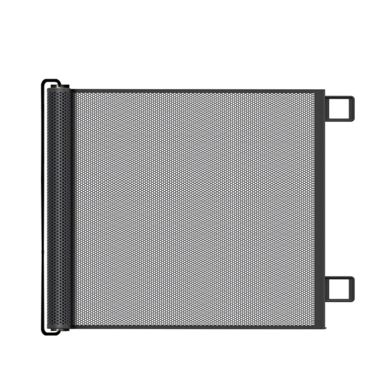 Retractable pet gate, mesh dog gate, cat enclosure for doorways, stairs, hallways, indoor/outdoor pet door stalls