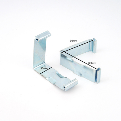 20Pcs Reusable Spring Steel Clip For Wooden Crates Matte Black Galvanized Quick Clamp: Orange