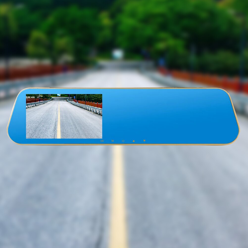 1Pcs 1080P Dual Camera Rear Mirror Car Recorder Car DVR Car Dash Cam Auto Rear View Camera A30