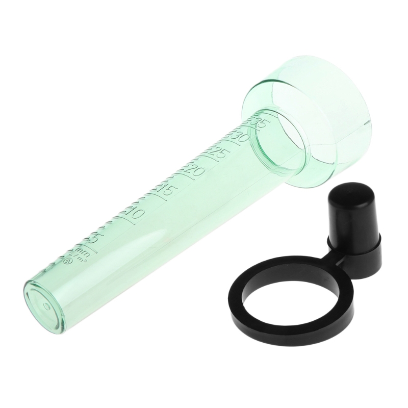 Polystyreeni -sademittari ylöspäin  to 35mm mittaustyökalua puutarhan veden pohjaan