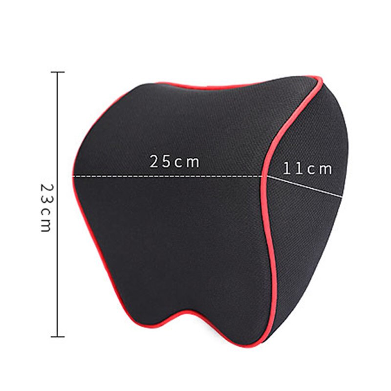 Car Neck Headrest Pillow Car Accessories Cushion Auto Seat Head Support Neck Protector Automobiles Seat Neck Rest Memory Cotton