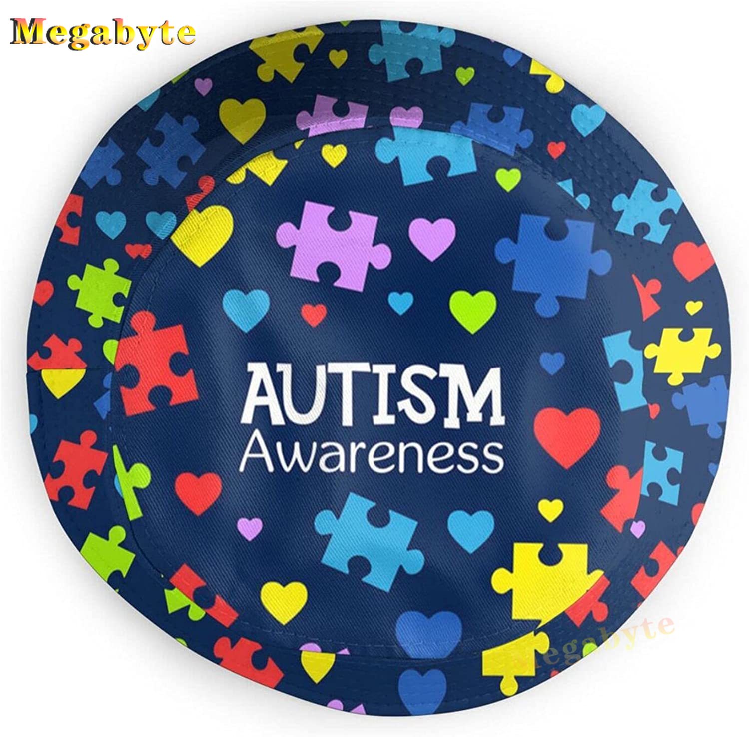 Autism Bucket Hats Autism Awareness Fishman Hat Summer Travel Beach Sun Hat Outdoor Fisherman Cap