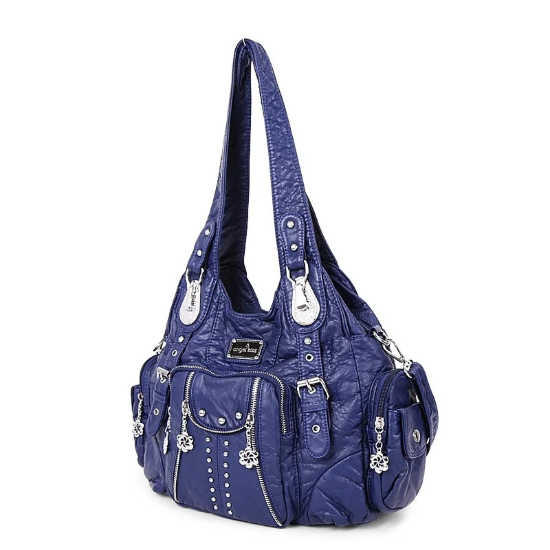 Bolso de mano para mujer, bolsos de hombro clásicos, bolso de PU a la , bolso de mano para mujer, bolso de hombro grande, bolsa femenina