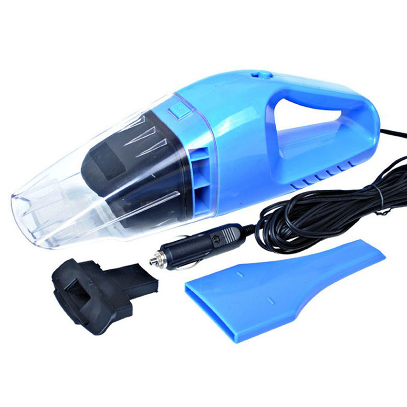 12V Mini Car Vacuum Cleaner 100W Portable Handheld Vacuum Cleaner Wet and Dry Dual Use Car Vacuum With Color Box
