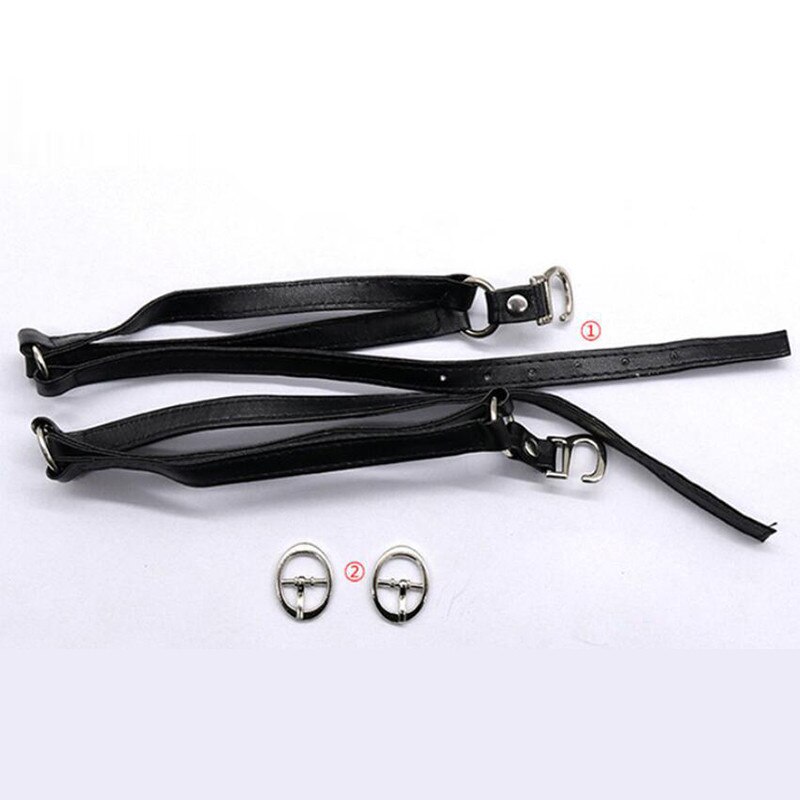 1 Paar Vrouwen Hoge Hakken Holding Losse Anti-Slip Bandjes Kant Schoenen Band Bundel Schoenveter Metalen Tip Schoen Accessoires