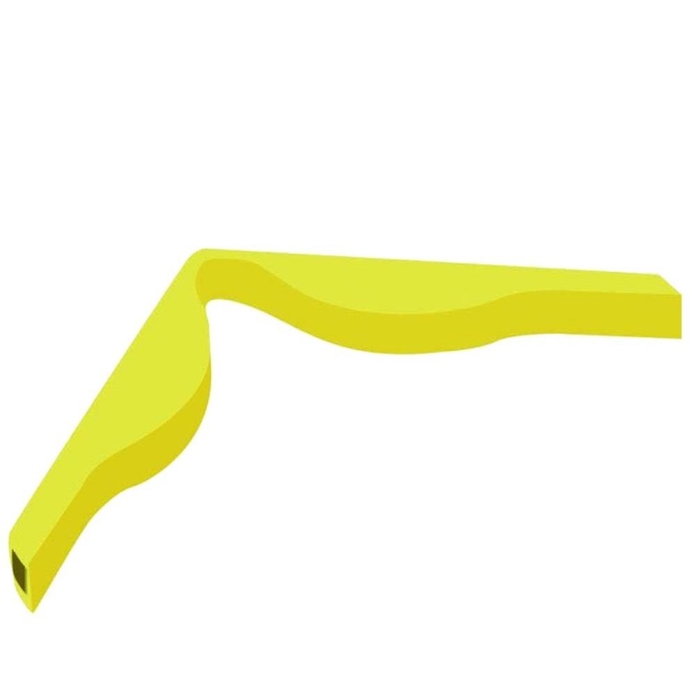 Pince-nez anti-buée pour masque, pont nasal anti-buée, matériau en caoutchouc à faire soi-même, pince-nez de remplacement pratique: Jaune