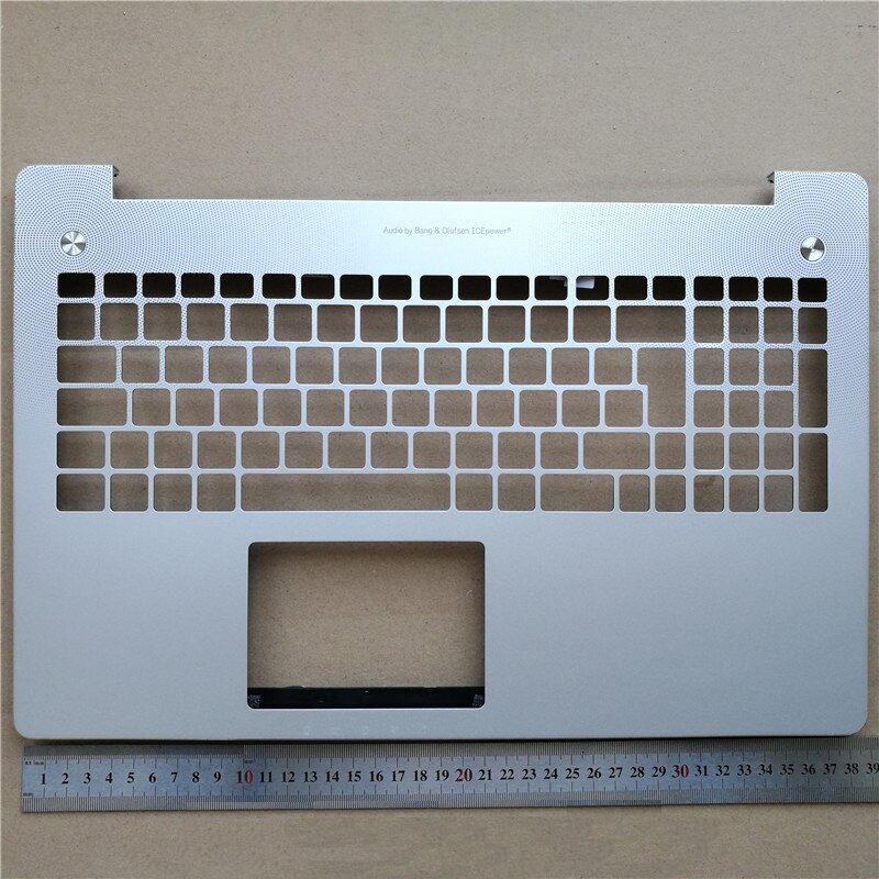 Carcasa superior de ordenador portátil para ASUS N550J N550JV G550 G550J Q550 N550 G57 funda trasera cubierta superior marco de apoyo de Palma teclado Estructura de bisagra