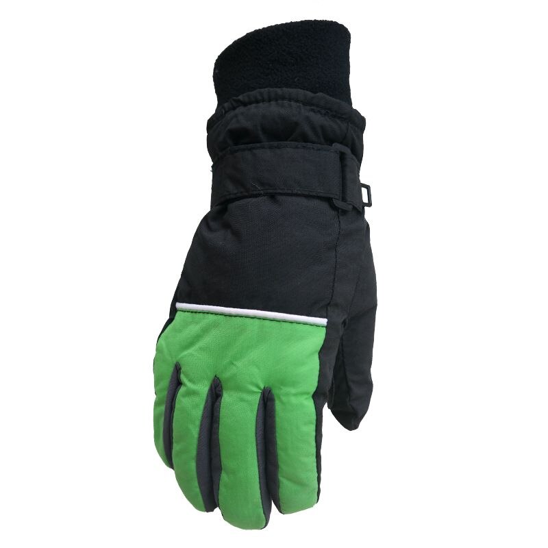 Vinter termohandsker børn cykling vandre ski handsker vandtætte fuldfinger snowboard handsker sportshandsker: 26.5 x 12 x 8cm