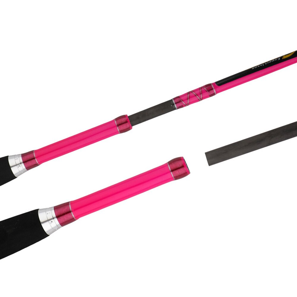2020 nuova canna da pesca a Jigging lento 1.7m canna da pesca in carbonio con acqua salata rosa canna da pesca con canna da pesca peso 80-120g