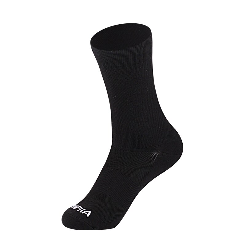 Bikein Professionele Fietsen Sport Sokken Ademend Racefiets Sokken Outdoor Sport Racing Fiets Sok Gratis Size Kousen Sokken: Black