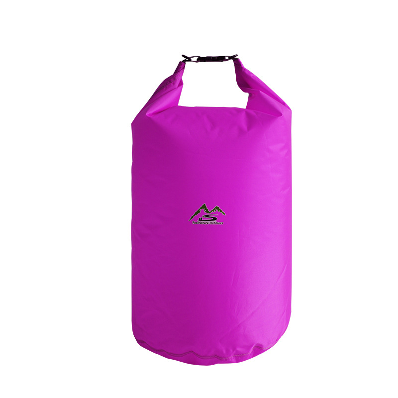 Waterdichte Opslag Drift Bag 5L10L20L40L70L Hoge Capaciteit Waterdichte Dry Bag Sack Voor Varen Vissen Raften Trekking Zwemmen: XS / Light Grey
