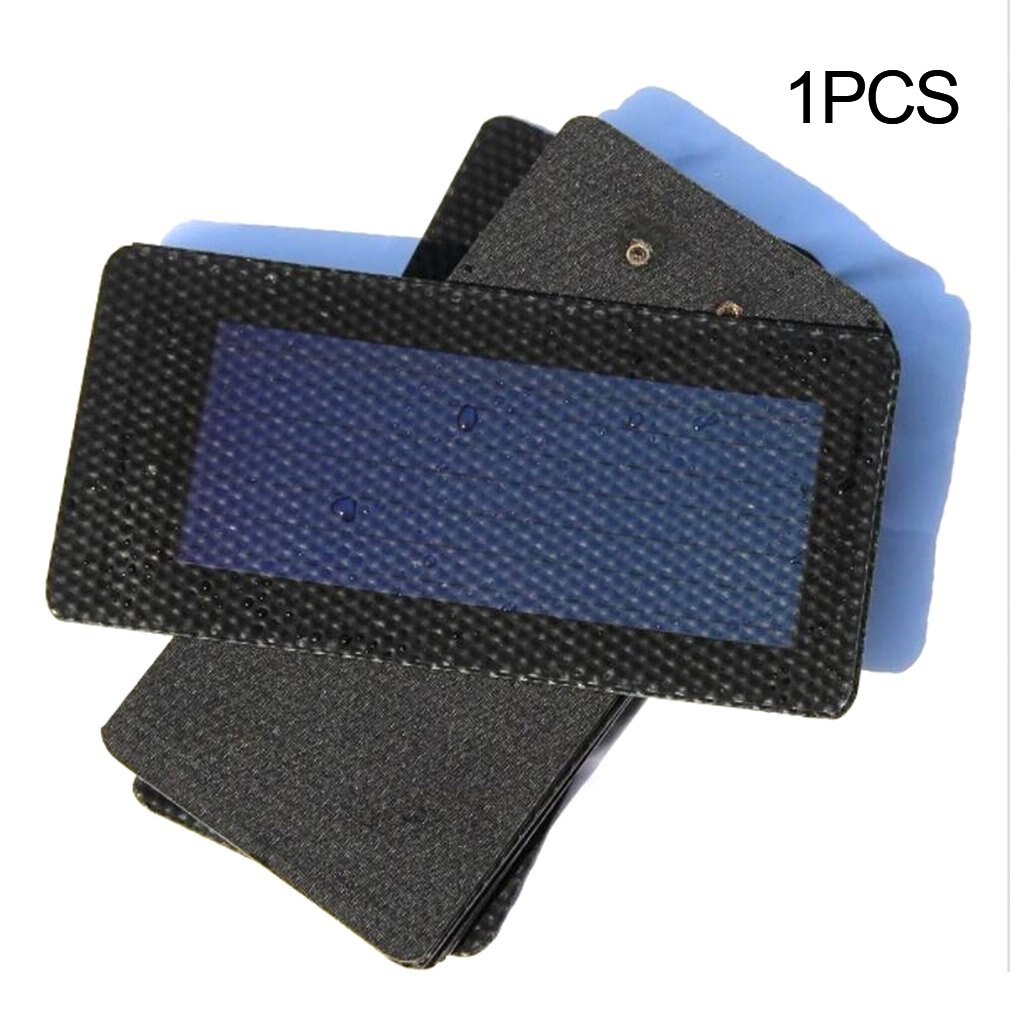 1pc 0.3w 2v vandtæt foldbart solpanel diy battericelle fleksibelt amorft siliciummembran solopladningspanel