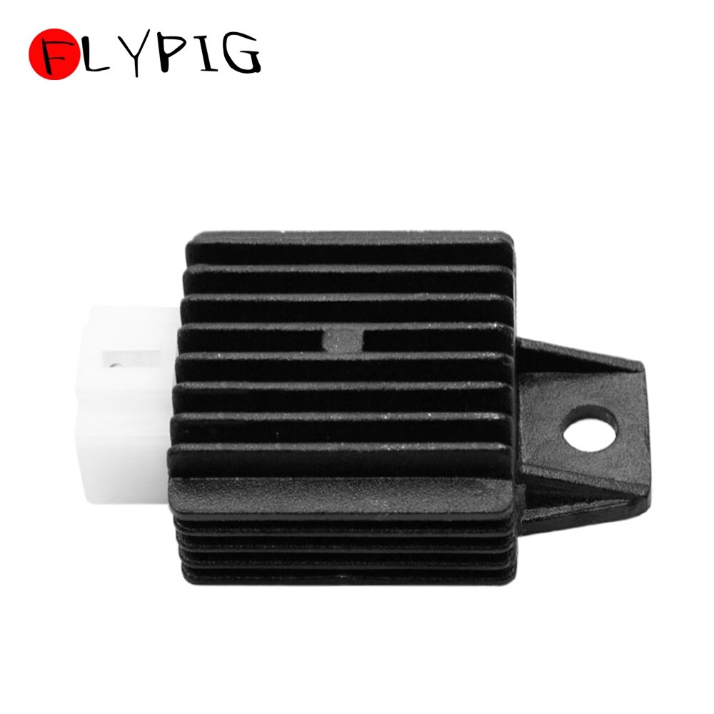12V Motorfiets Spanningsregelaar Gelijkrichter 4Pin Voor 50cc-125cc GY6 50cc 60cc 80cc 125cc 150cc Scooter Bromfiets Go Kart Atv h055-002