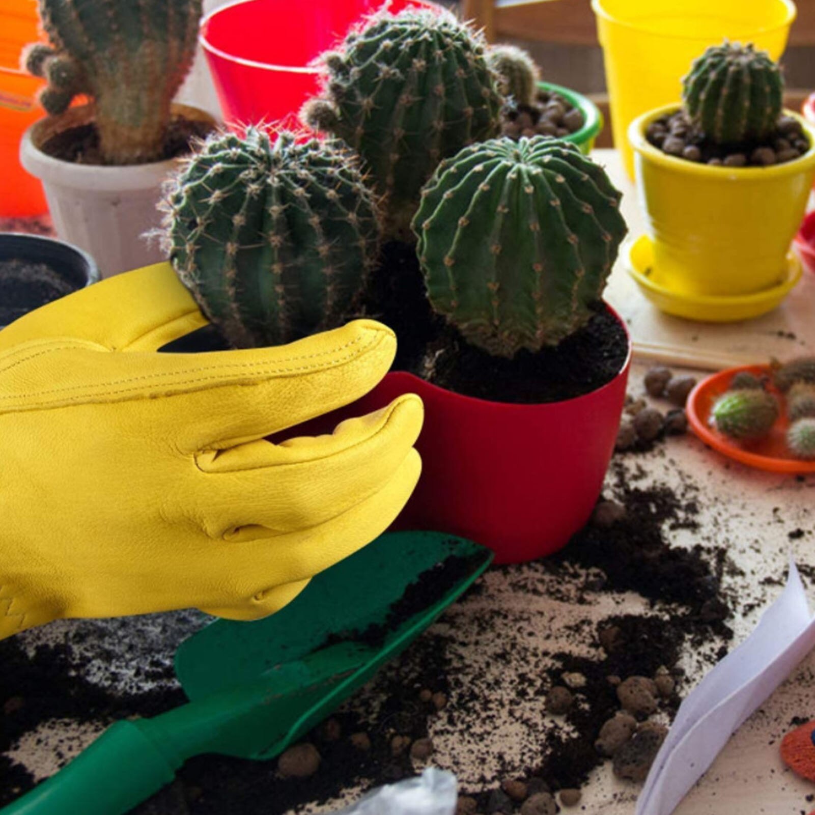 Dorn-Proof Handschuhe 1 Paar Gartenarbeit Lange Handschuhe Anti-tragen Stab-beständig Schweißen Handschuhe Garten Protector Für rose Rebschnitt