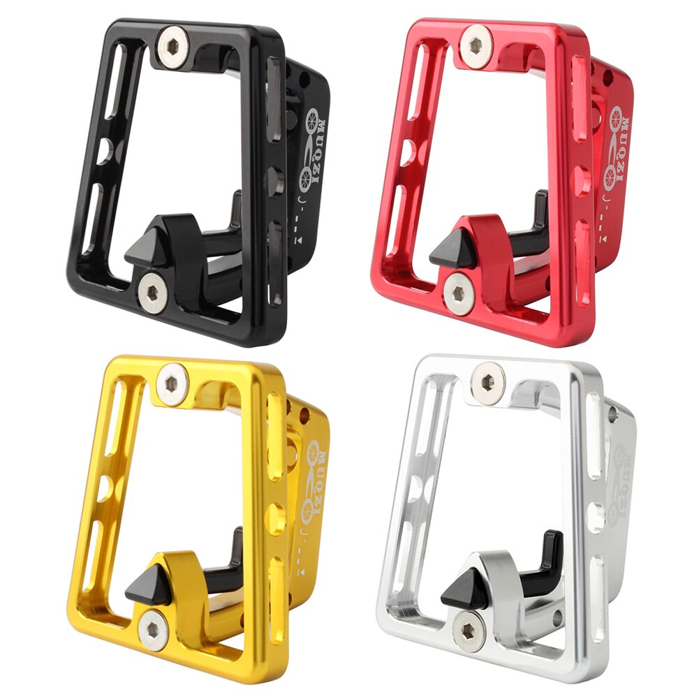 Voordrager Blok Tas Beugel Fiets Houder Draagbare Waterdichte Fietsen Elementen Voor Muqz Brompton Vouwfiets