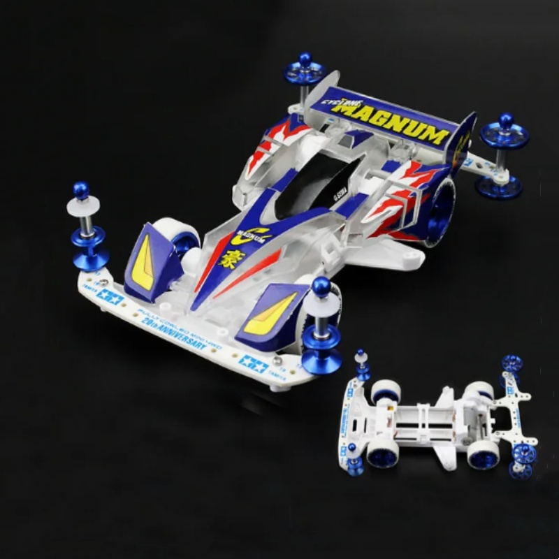 Racing Modified Track Racer Toy Model Accessories Parts Assembly Painted Car Shell 1/32 Mini 4WD Car Series: Brown