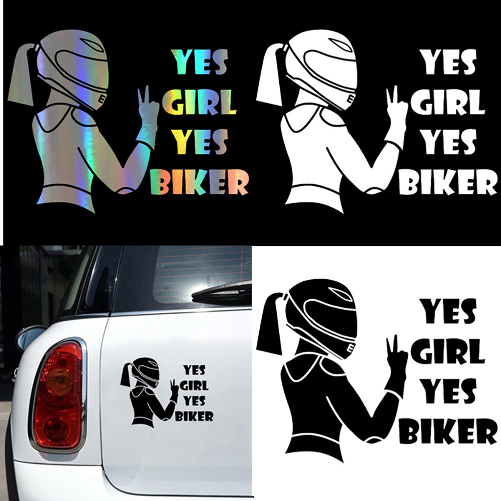 Respect Biker Sticker voor op auto motorfiets vinyl 3D stickers motorfiets vinyl 3D stickers en stickers motorfiets accessoires