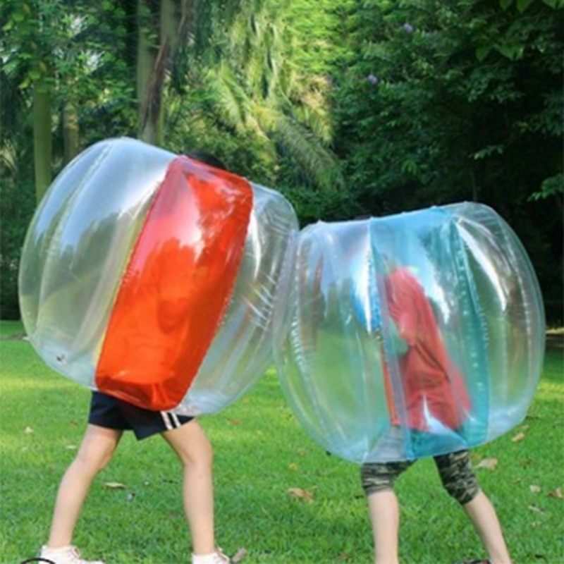 Menneskelig knockerball oppustelig kofanger boble fodboldbold udendørs legetøj oppustelig kofangerbold