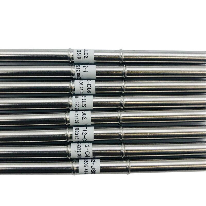 T12 Soldering Solder Iron Tips T12 Series Iron Tip For Hakko FX951 STC AND STM32 OLED Soldering Station Electric Soldering Iron