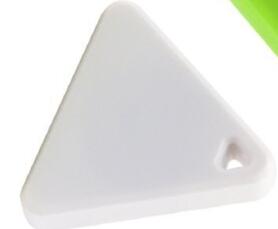 Przenośny mini nadajnik Bluetooth lokalizator GPS anty-zgubiony kontroler alarmu tagu: biały