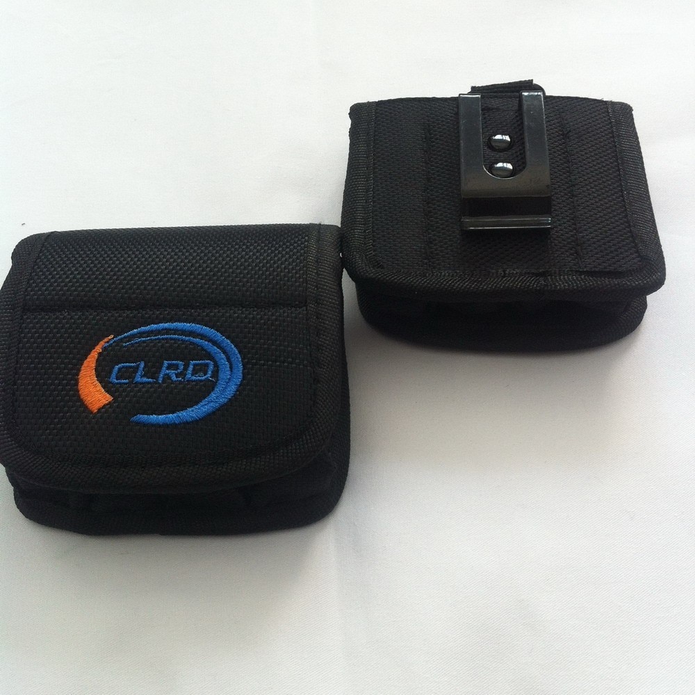 portable 18650 battery case 18650 battery nylon bag with hook