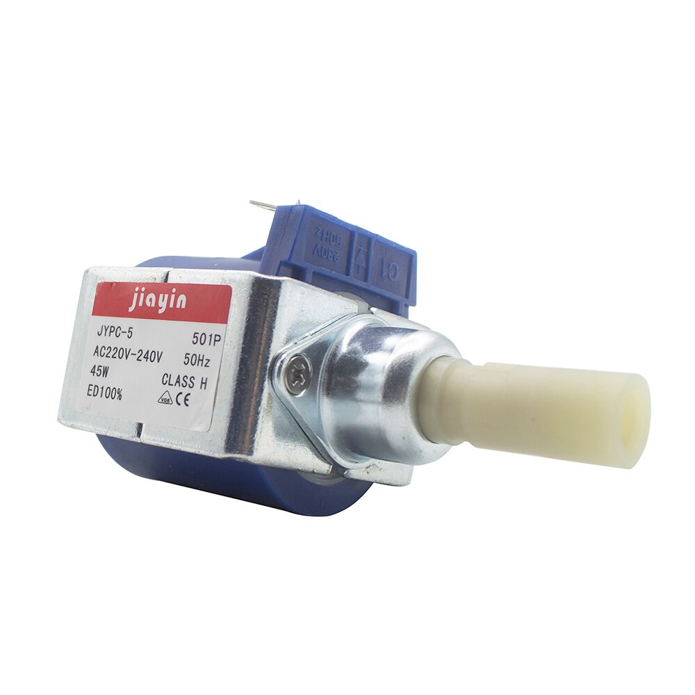 Pompe électromagnétique de solénoïde de l'eau de Jiayin JYPC-5 AC 230V 45W pour la machine à café, vadrouille à vapeur, vapeur de vêtement, aspirateur