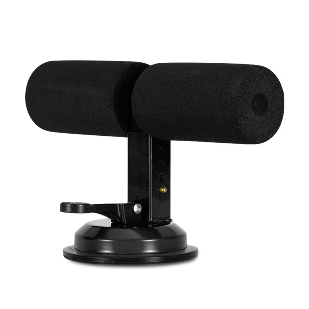 Portable Suction Sit Up Bar Push Up Trainer Muscle Abdominal Core Workout Training Fitness Equipment with 4 Adjustable Heights